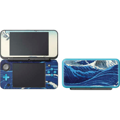 Hiroshige View of the Naruto whirlpools at Awa Nintendo 2DS XL (2017) Skin